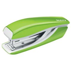   LEITZ Tűzőgép, mini, No. 10, 10 lap, fém, LEITZ"Nexxt Wow", zöld