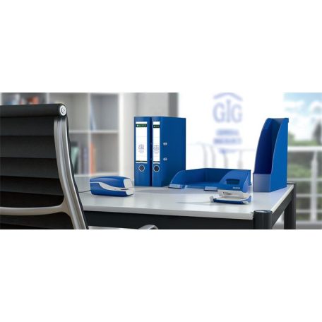 LEITZ Tűzőgép, elektromos, 24/6, 20 lap, LEITZ "Nexxt 5533", kék