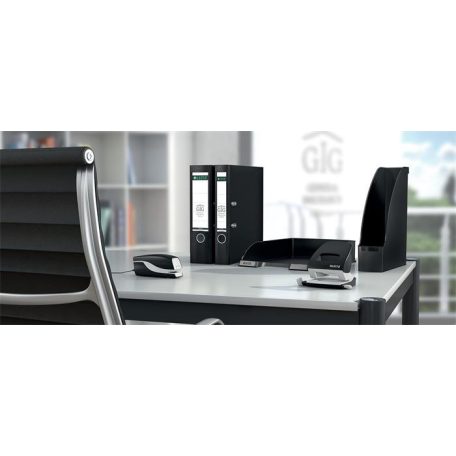 LEITZ Tűzőgép, elektromos, 24/6, 20 lap, LEITZ "Nexxt 5533", fekete