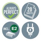 LEITZ Tűzőgép, elektromos, 24/6, 20 lap, LEITZ "Nexxt 5533", fehér