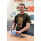 LEITZ Tűzőgép, nagyteljesítményű, 25/10, 60 lap, LEITZ "5552", ezüst