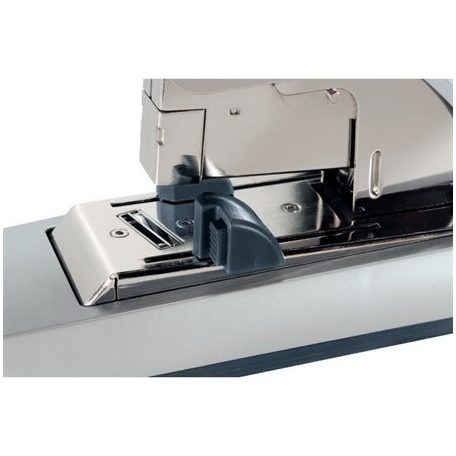 LEITZ Tűzőgép, nagyteljesítményű, 23/15 XL, 120 lap, lapos tűzés, LEITZ "5553", ezüst