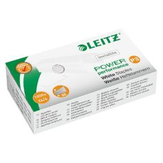 LEITZ Tűzőkapocs, 24/6, LEITZ "P3", fehér
