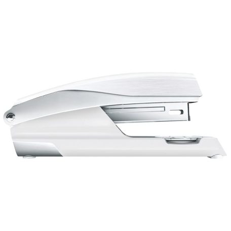 LEITZ Tűzőgép, 24/6, 26/6, 30 lap, LEITZ "Nexxt Style", kristályfehér