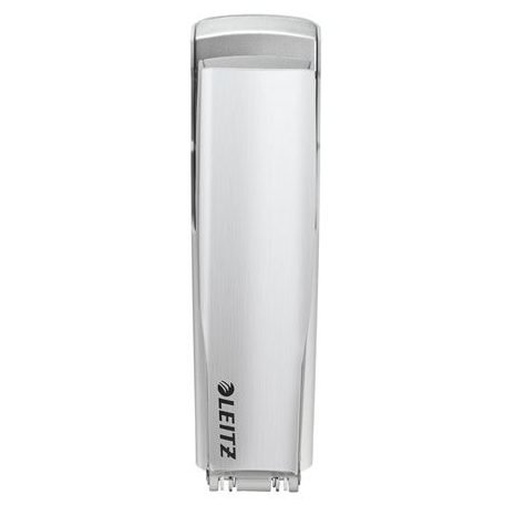 LEITZ Tűzőgép, 24/6, 26/6, 30 lap, LEITZ "Nexxt Style", kristályfehér