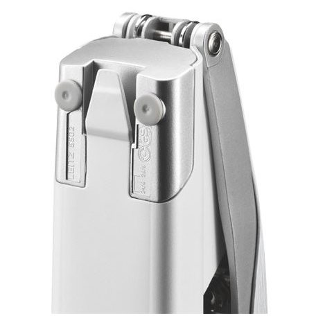 LEITZ Tűzőgép, 24/6, 26/6, 30 lap, LEITZ "Nexxt Style", kristályfehér