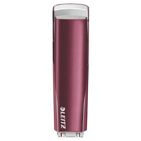 LEITZ Tűzőgép, 24/6, 26/6, 30 lap, LEITZ "Nexxt Style", gránátvörös
