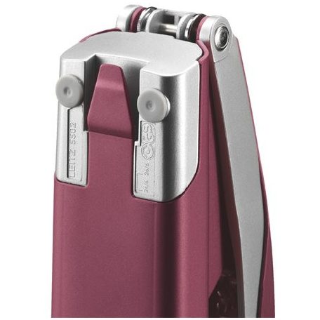 LEITZ Tűzőgép, 24/6, 26/6, 30 lap, LEITZ "Nexxt Style", gránátvörös