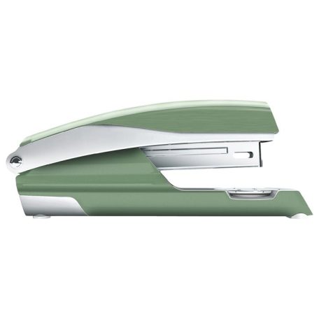 LEITZ Tűzőgép, 24/6, 26/6, 30 lap, LEITZ "Nexxt Style", olajfazöld