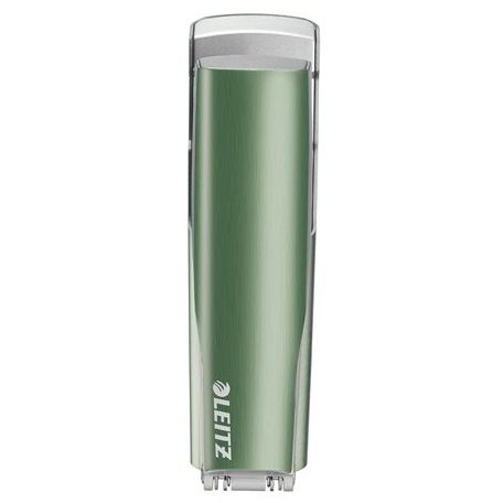 LEITZ Tűzőgép, 24/6, 26/6, 30 lap, LEITZ "Nexxt Style", olajfazöld