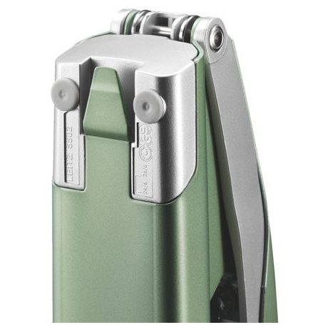 LEITZ Tűzőgép, 24/6, 26/6, 30 lap, LEITZ "Nexxt Style", olajfazöld
