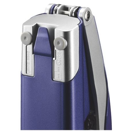 LEITZ Tűzőgép, 24/6, 26/6, 30 lap, LEITZ "Nexxt Style", titánkék