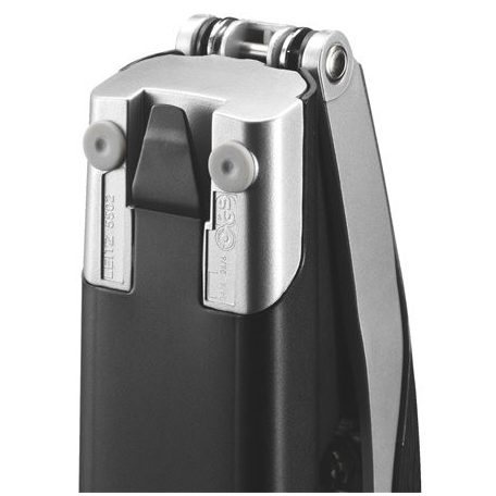 LEITZ Tűzőgép, 24/6, 26/6, 30 lap, LEITZ "Nexxt Style", szaténfekete