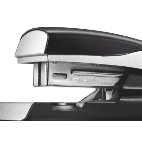 LEITZ Tűzőgép, 24/6, 26/6, 30 lap, LEITZ "Nexxt Style", szaténfekete