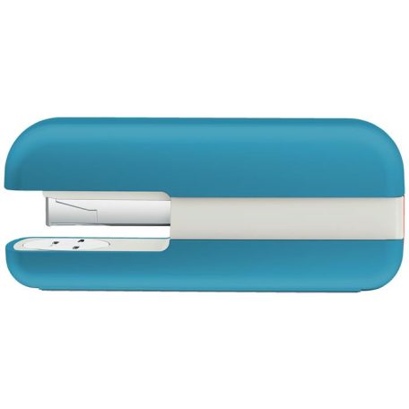 LEITZ Tűzőgép, 24/6, 26/6, 30 lap, LEITZ "Cosy", nyugodtkék
