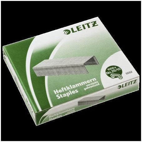 LEITZ Tűzőkapocs, 25/10, LEITZ "P5"