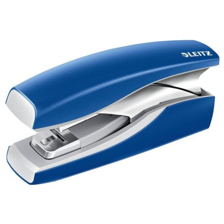 LEITZ Tűzőgép, 26/6, 30 lap, LEITZ "Nexxt Softpress", kék