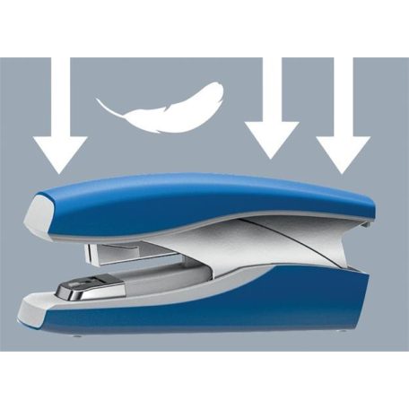 LEITZ Tűzőgép, 26/6, 30 lap, LEITZ "Nexxt Softpress", kék