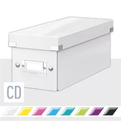 LEITZ CD-doboz, LEITZ "Click&Store", fehér