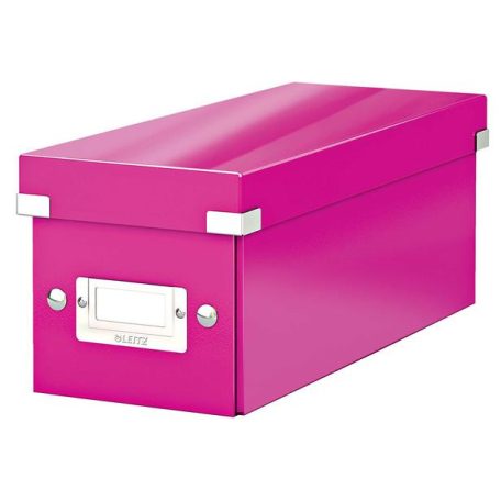 LEITZ CD-doboz, LEITZ "Click&Store", rózsaszín