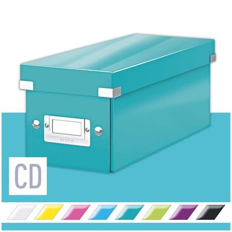 LEITZ CD-doboz, LEITZ "Click&Store", jégkék