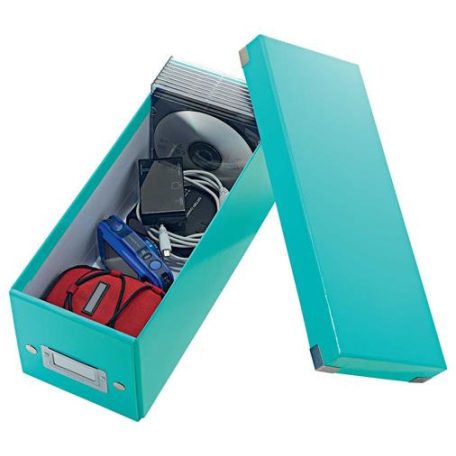 LEITZ CD-doboz, LEITZ "Click&Store", jégkék