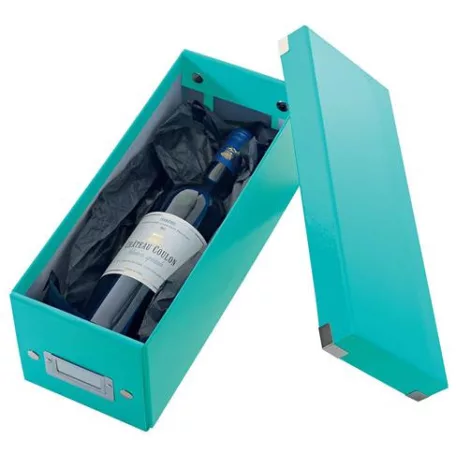 LEITZ CD-doboz, LEITZ "Click&Store", jégkék