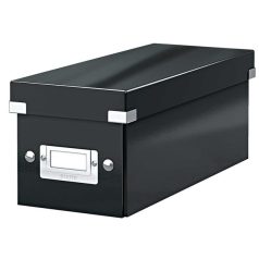 LEITZ CD-doboz, LEITZ "Click&Store", fekete