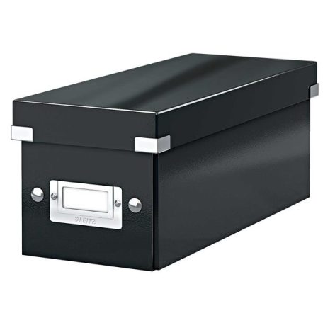 LEITZ CD-doboz, LEITZ "Click&Store", fekete
