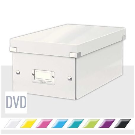 LEITZ DVD-doboz, LEITZ "Click&Store", fehér