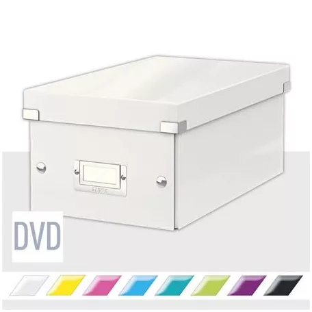 LEITZ DVD-doboz, LEITZ "Click&Store", fehér