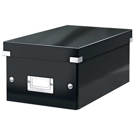 LEITZ DVD-doboz, LEITZ "Click&Store", fekete