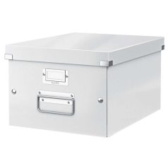   LEITZ Doboz, A4 méret, LEITZ "Click&Store", fehér