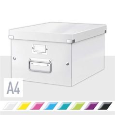   LEITZ Doboz, A4 méret, LEITZ "Click&Store", fehér