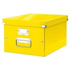 LEITZ Doboz, A4 méret, LEITZ "Click&Store", sárga