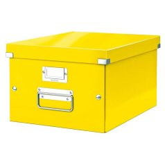   LEITZ Doboz, A4 méret, LEITZ "Click&Store", sárga