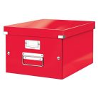 LEITZ Doboz, A4 méret, LEITZ "Click&Store", piros