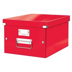 LEITZ Doboz, A4 méret, LEITZ "Click&Store", piros