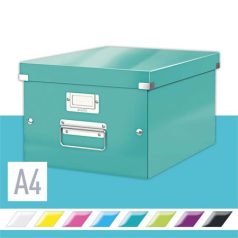   LEITZ Doboz, A4 méret, LEITZ "Click&Store", jégkék