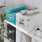 LEITZ Doboz, A4 méret, LEITZ "Click&Store", jégkék