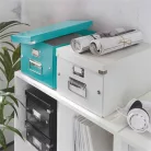 LEITZ Doboz, A4 méret, LEITZ "Click&Store", jégkék