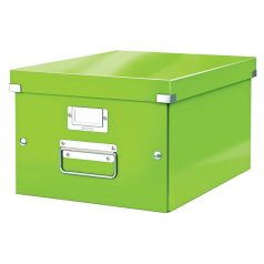 LEITZ Doboz, A4 méret, LEITZ "Click&Store", zöld