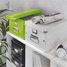 LEITZ Doboz, A4 méret, LEITZ "Click&Store", zöld