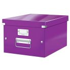 LEITZ Doboz, A4 méret, LEITZ "Click&Store", lila
