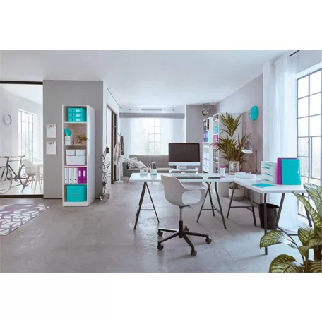 LEITZ Doboz, A4 méret, LEITZ "Click&Store", lila