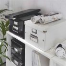 LEITZ Doboz, A4 méret, LEITZ "Click&Store", fekete