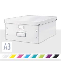   LEITZ Doboz, A3 méret, LEITZ "Click&Store", fehér