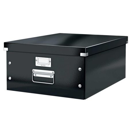 LEITZ Doboz, A3 méret, LEITZ "Click&Store", fekete