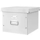 LEITZ Irattároló doboz, függőmappának, LEITZ "Click&Store", fehér