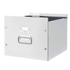 LEITZ Irattároló doboz, függőmappának, LEITZ "Click&Store", fehér